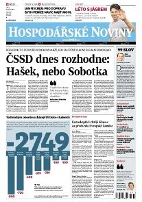 Obálka e-magazínu Hospodářské noviny 151 - 6.8.2013