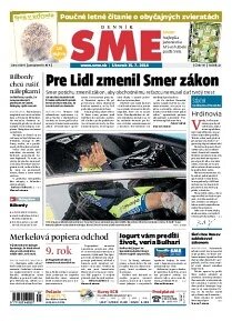 Obálka e-magazínu SME 15.7.2014