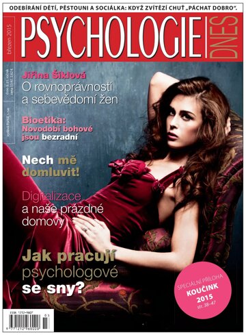 Obálka e-magazínu Psychologie dnes 3/2015