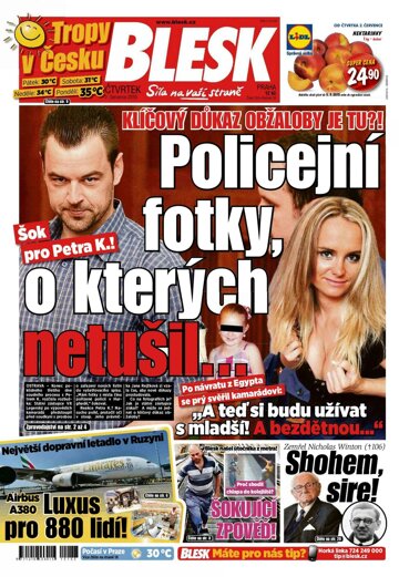 Obálka e-magazínu Blesk 2.7.2015