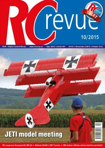 Obálka e-magazínu RC revue 10/15