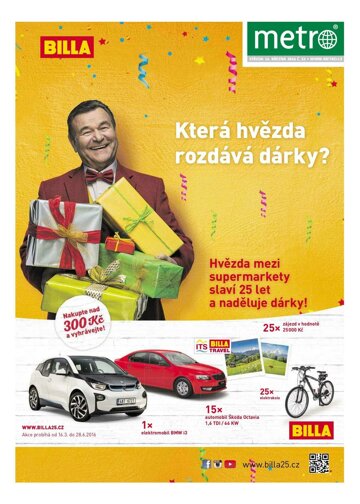 Obálka e-magazínu deník METRO 16.3.2016