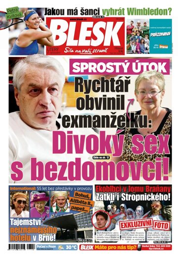 Obálka e-magazínu Blesk 27.6.2017