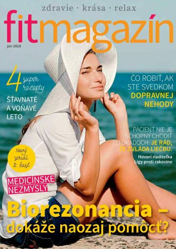 Obálka e-magazínu Fitmagazín jún 2018