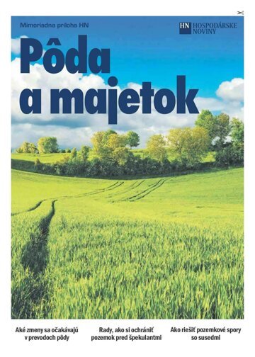 Obálka e-magazínu Pôda a majetok