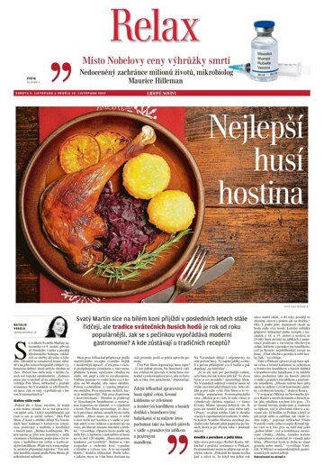 Obálka e-magazínu LN+ Čechy - 9.11.2019