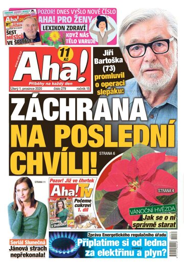 Obálka e-magazínu AHA! 1.12.2020