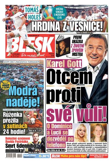 Obálka e-magazínu Blesk 29.6.2021