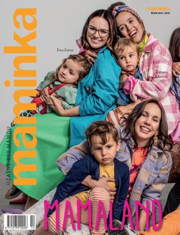 Obálka e-magazínu Maminka 10/2021