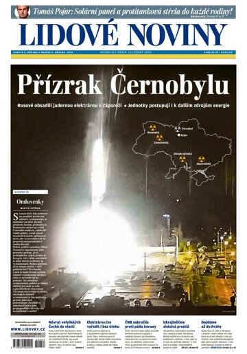 Obálka e-magazínu Lidové noviny 5.3.2022