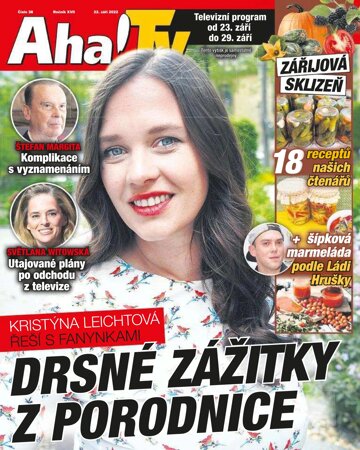 Obálka e-magazínu Příloha AHA! s TV magazínem - 22.9.2022