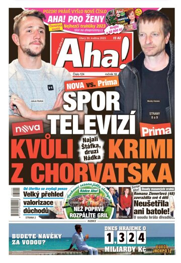 Obálka e-magazínu AHA! 30.5.2023
