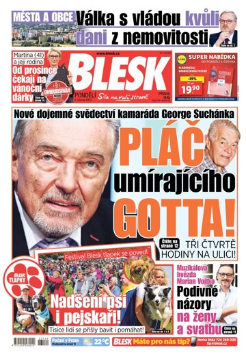 Obálka e-magazínu Blesk 5.6.2023