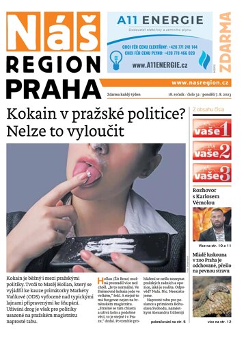 Obálka e-magazínu Náš Region - Praha 32/2023
