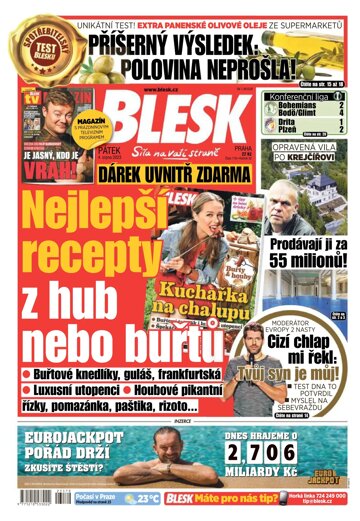 Obálka e-magazínu Blesk 4.8.2023