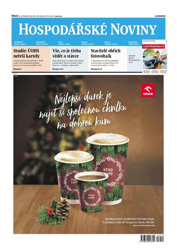 Obálka e-magazínu Hospodářské noviny 229 - 28.11.2023