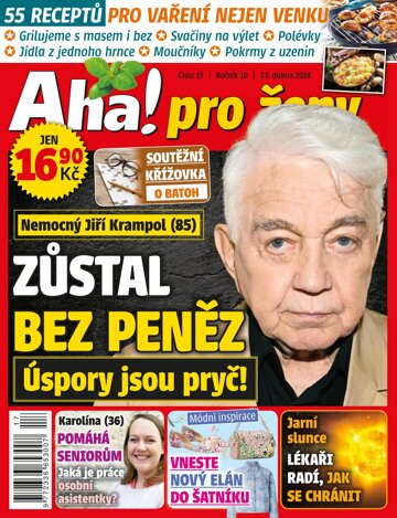 Obálka e-magazínu AHA! pro ženy 17/2024