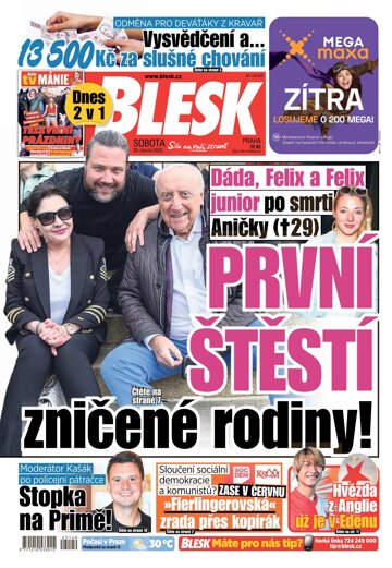 Obálka e-magazínu Blesk 28.6.2025