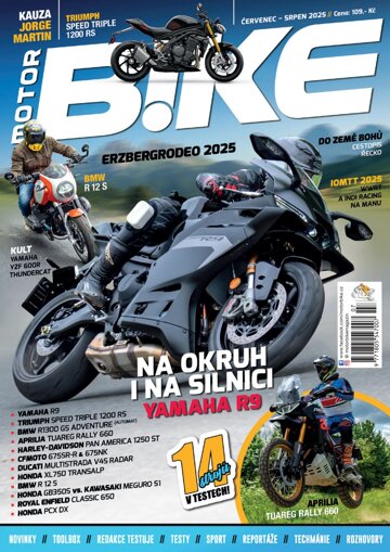 Obálka e-magazínu Motorbike 7-8/2025