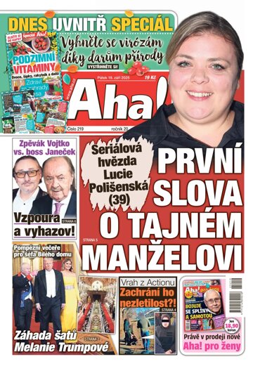 Obálka e-magazínu AHA! 19.9.2025