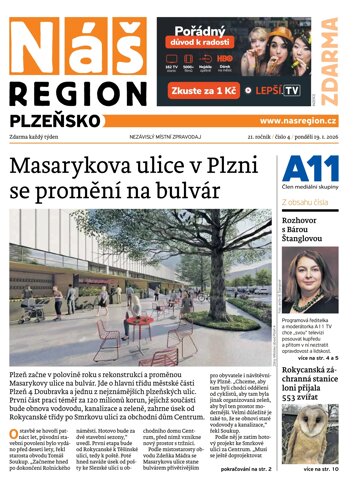 Obálka e-magazínu Náš Region - Plzeňsko 4/2026