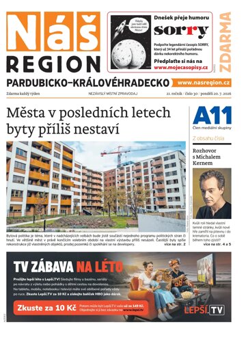 Obálka e-magazínu Náš Region - Pardubicko/Královéhradecko 30/2026