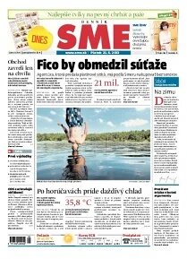 Obálka e-magazínu SME 21.6.2013