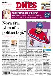 Obálka e-magazínu MF Dnes 13.2.2014