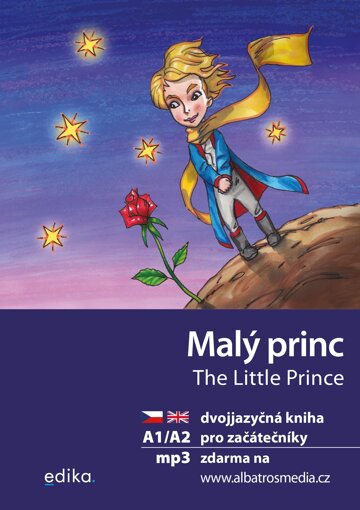 Obálka knihy Malý princ A1/A2 (AJ-ČJ)