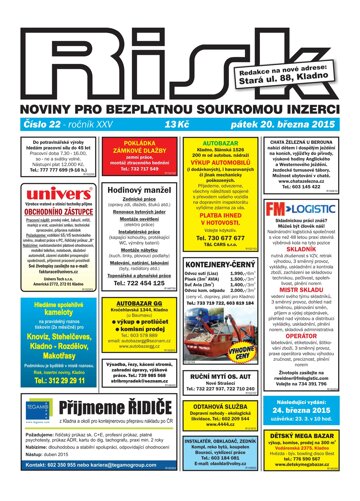 Obálka e-magazínu Risk 22/2015