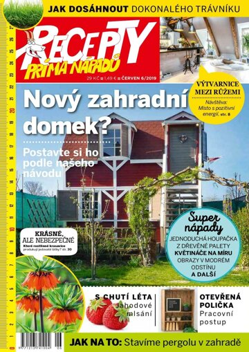 Obálka e-magazínu Recepty prima nápadů 6/2019