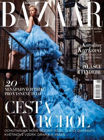 Obálka e-magazínu Harper’s Bazaar 8/2019