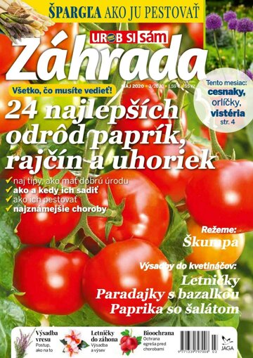 Obálka e-magazínu Záhrada 2020 03