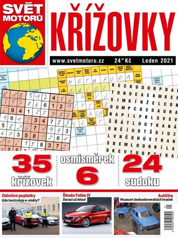 Obálka e-magazínu Svět motorů Křížovky 1/2021