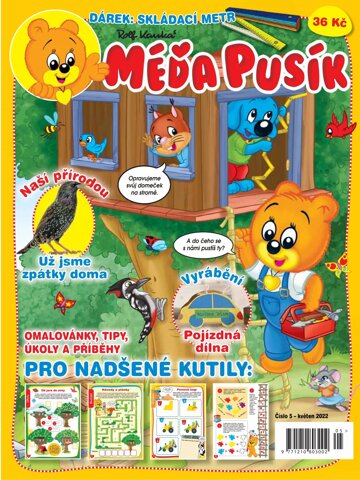 Obálka e-magazínu Méďa Pusík 5/2022