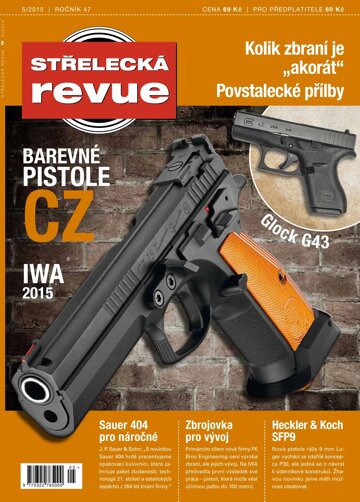 Obálka e-magazínu Střelecká revue 5/2015