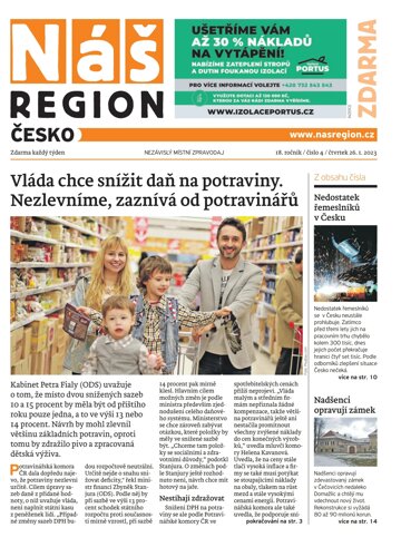 Obálka e-magazínu Náš Region - Česko 4/2023