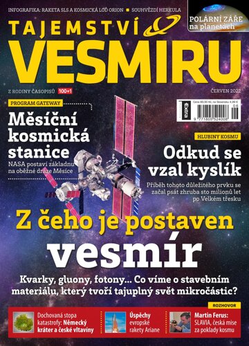 Obálka e-magazínu Tajemství Vesmíru 6/2022