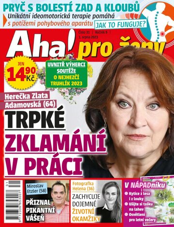 Obálka e-magazínu AHA! pro ženy 31/2023