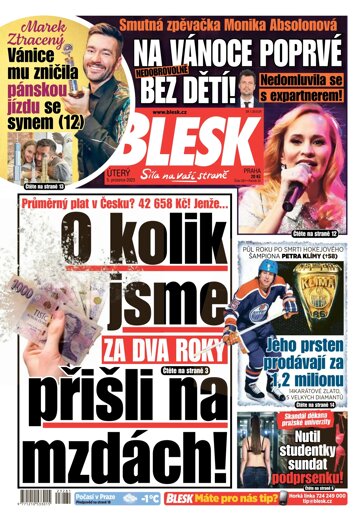 Obálka e-magazínu Blesk 5.12.2023