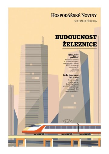 Obálka e-magazínu Hospodářské noviny - příloha 104 - 30.5.2024 Budoucnost železnice