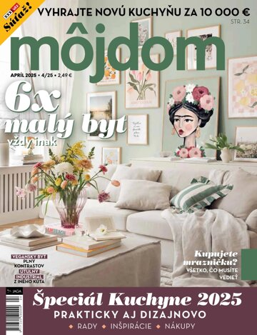 Obálka e-magazínu Môj dom 4/2025