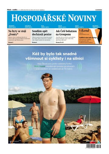 Obálka e-magazínu Hospodářské noviny 163 - 22.8.2025