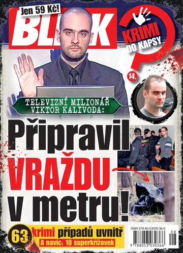 Obálka e-magazínu Blesk krimi do kapsy 8/2025