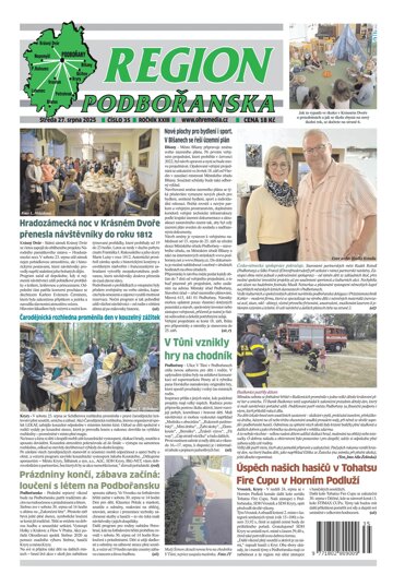 Obálka e-magazínu Region Podbořanska 35/25