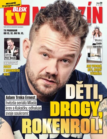 Obálka e-magazínu Blesk Tv magazín - 12.12.2025