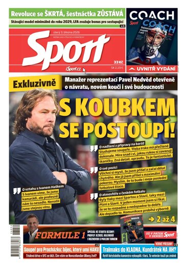 Obálka e-magazínu Sport 3.3.2026
