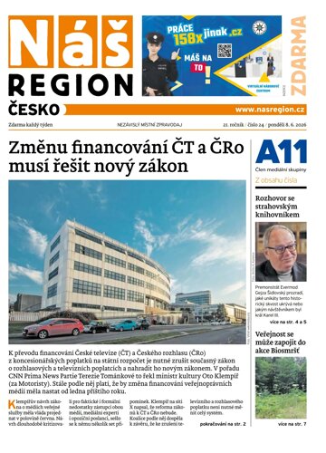 Obálka e-magazínu Náš Region - Česko 24/2026