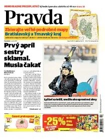 Obálka e-magazínu Pravda 2.4.2012