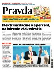 Obálka e-magazínu Pravda 21. 12. 2012